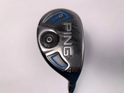 Ping G 2016 4 Hybrid 22* AeroTech SteelFiber i70 Senior Graphite Mens RH, 1 of 12