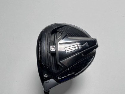 LeftyTaylorMade SIM Driver 9* Aldila NV Green 65g Stiff Graphite Mens LH, 1 of 12
