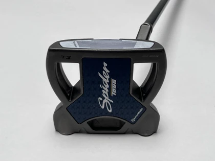 TaylorMade Spider Tour Small Slant T3 Putter 35" Superstroke Pistol 1.0 Mens RH, 1 of 12