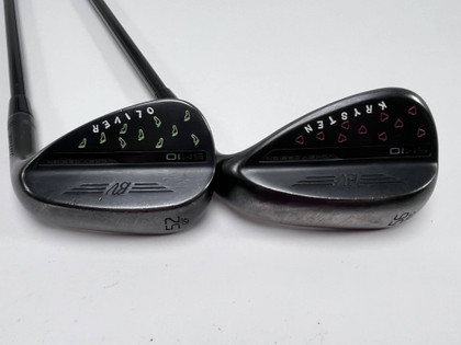 Titleist Vokey SM10 Jet Black Wedge Set 52* 12 | 56* 10 LZ 6.5 Black XStiff RH, 1 of 12