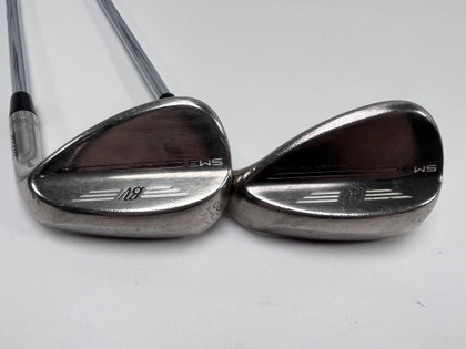 Titleist Vokey SM9 Tour Chrome Wedge Set 54* 12 | 58* 12 Wedge Steel Mens RH, 1 of 12