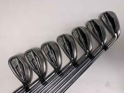 Callaway XR Pro Iron Set 4-PW KBS Tour-V 110g Stiff Steel Mens RH, 1 of 12