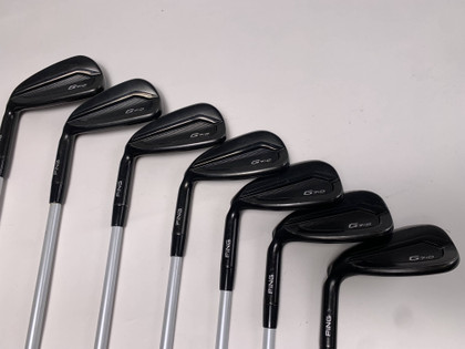LEFTY Ping G710 Iron Set 5-PW+SW Black Dot ULT240 Lite Ladies Graphite Womens LH, 1 of 12