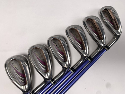 XXIO Eleven Ladies Iron Set 6-PW+AW MP1100 L 36g Ladies Graphite Womens RH, 1 of 12