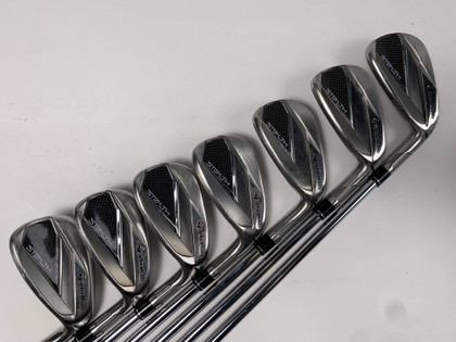 TaylorMade Stealth Iron Set 5-PW+GW KBS Max MT 85g Regular Steel Mens RH -1'', 1 of 12