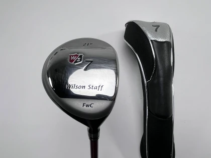 Wilson Staff FWC 7 Fairway Wood 21* Grafalloy Nano Tech Regular RH HC, 1 of 12