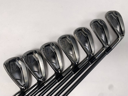 Srixon ZXi7 Black Limited Iron Set 4-PW DG S400 Mid Tour Issue Stiff RH, 1 of 12