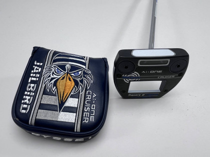 Odyssey Ai-One Square 2 Square Cruiser Jailbird Putter 38" Stroke Lab Mens RH HC, 1 of 12