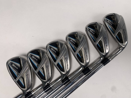 TaylorMade SIM MAX Iron Set 5-PW KBS Tour-V 100g Regular Steel Mens RH, 1 of 12