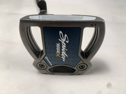 LEFTY TaylorMade Spider Tour X L Neck Putter 35" Superstroke Pistol 1.0 Mens LH, 1 of 12