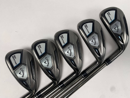 Callaway Big Bertha Womens 2015 Iron Set 6-PW UST Mamiya Recoil 450 F1 Ladies RH, 1 of 12