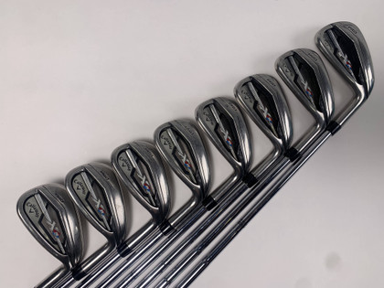 Callaway XR Pro Iron Set 4-PW+GW Dynalite Gold XP R300 Regular RH, 1 of 12