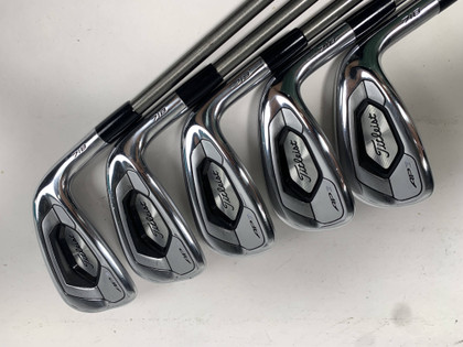 Titleist 718 AP3 Iron Set 5-PW AeroTech SteelFiber i95 Stiff RH No 7 iron, 1 of 12