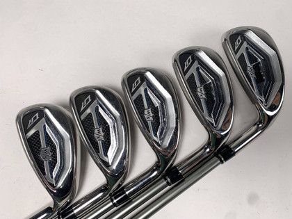 Wilson D7 Iron Set 7-PW+GW UST Mamiya Recoil 460 Stiff Graphite Mens RH, 1 of 12