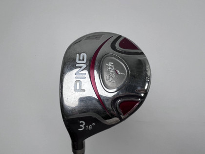 LEFTY Ping Faith 3 Fairway Wood 18* ULT200 Ladies LH Undersize Grip, 1 of 12
