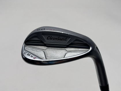 Cleveland CBX 2 Wedge 58* 10 Bounce ACCRA 60i Regular Graphite RH Midsize Grip, 1 of 12