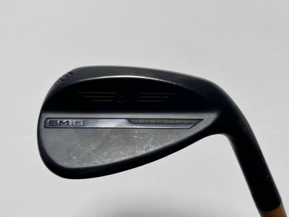 Titleist Vokey SM10 Jet Black Wedge 56* 12 D-Grind Accra iSeries 120g Wedge RH, 1 of 12