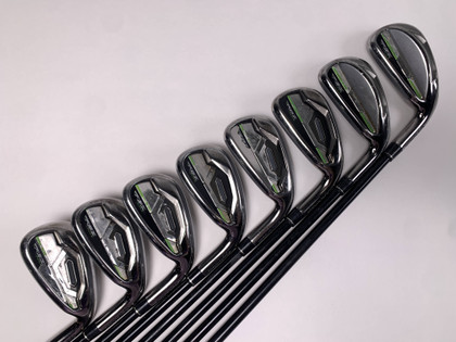TaylorMade RocketBallz Max Iron Set 4-PW+AW Matrix Ozik 55g Regular Graphite RH, 1 of 12