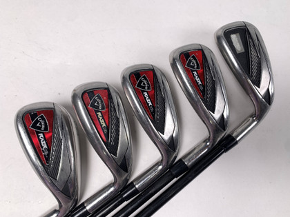 Callaway Razr HL Iron Set 8-PW+GW+SW 65g Senior Graphite Mens RH Midsize Grips, 1 of 12