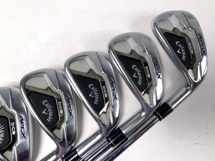 Callaway Apex DCB 21 Iron Set 5-PW+GW True Temper Elevate MPH 95g Regular RH, 1 of 12