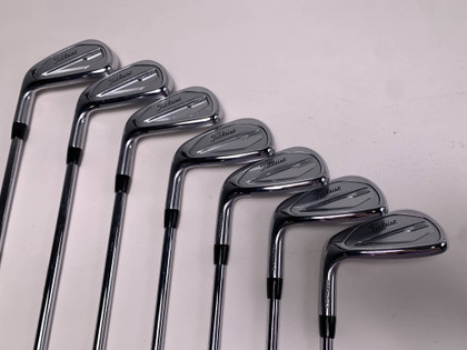 LEFTY Titleist T350 2023 Iron Set 5-PW+GW True Temper AMT Red R300 Regular LH, 1 of 12