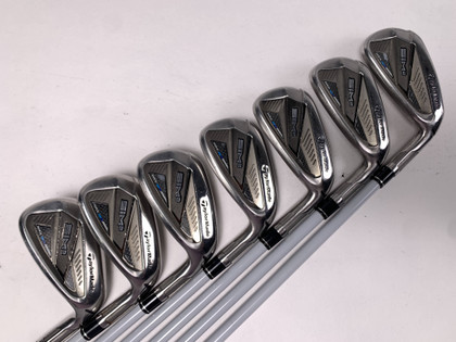 TaylorMade SIM2 MAX Iron Set 5-PW+GW Aldila NV Blue 45g Ladies RH, 1 of 12