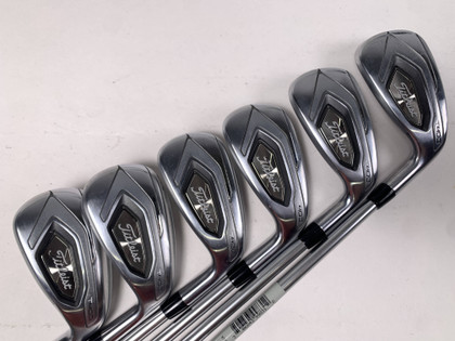 Titleist T400 Iron Set 6-9+43+49 Fubuki MV Series Senior Graphite Mens RH NO PW, 1 of 12