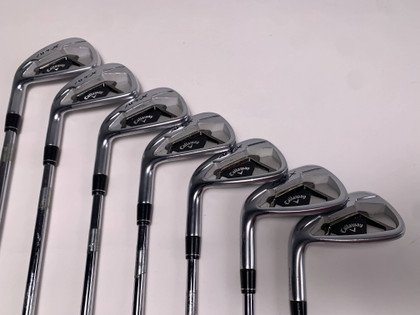 LEFTY Callaway Apex 21 Iron Set 4-PW True Temper Elevate ETS VSS Regular LH -.5", 1 of 12