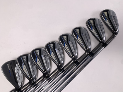 TaylorMade Speedblade Iron Set 4-PW+AW 85g Regular Steel Mens RH, 1 of 12