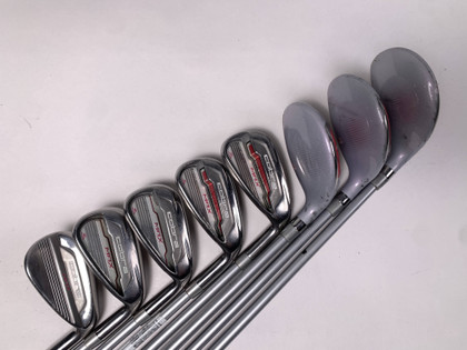 Cobra MAX Hybrid Iron Set 4H-6H 7-PW+SW Matrix White Tie X4 50g Ladies RH HC, 1 of 12