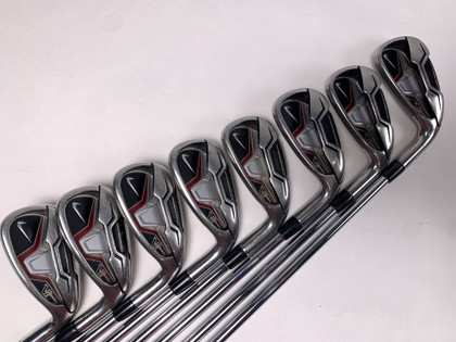 Nike Victory Red S Iron Set 4-PW+GW Uniflex Steel Mens RH, 1 of 12