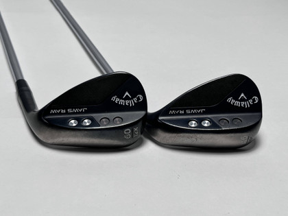 Callaway Jaws Raw Black Plasma Wedge Set 56*10 | 60*12 DG Spinner Tour Issue RH, 1 of 12