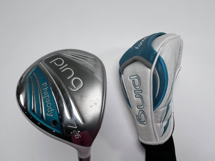 Ping Rhapsody 2015 7 Fairway Wood 26* ULT220 Lite Ladies Graphite Womens RH HC, 1 of 12
