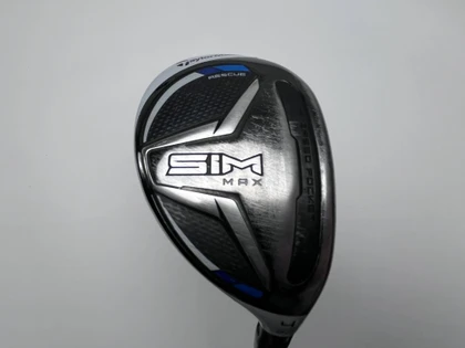 TaylorMade SIM MAX 4 Hybrid 22* Fujikura Ventus Blue 5A Senior Graphite Mens RH, 1 of 12