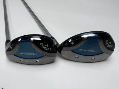 Callaway Rogue 5 & 6 Hybrid Set 27* 30* Aldila Quaranta 40g Ladies RH, 1 of 12