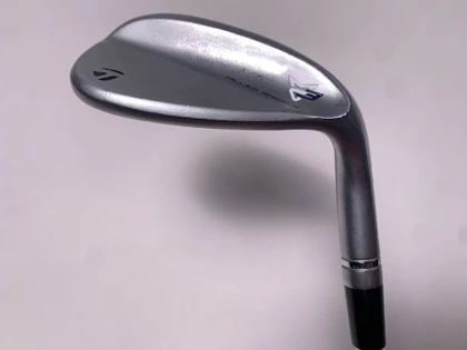 TaylorMade Milled Grind 3 Raw Chrome Wedge 56* 12 Bounce SB S200 Steel Mens RH, 1 of 12