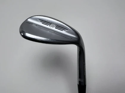 Titleist Vokey SM9 Tour Chrome Wedge 60* 8 Bounce M-Grind Wedge Steel Mens RH, 1 of 12