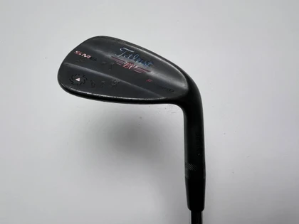 Titleist Vokey SM6 Jet Black Gap Wedge GW 50* 8 Bounce F-Grind Wedge RH, 1 of 12