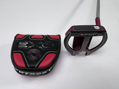 Odyssey O-Works Red 2-Ball Fang Putter 35" Mens RH HC, 1 of 12