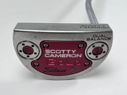 Scotty Cameron Golo 7 Dual Balance 2014 Putter 38" Mens RH 17" Long Grip, 1 of 12