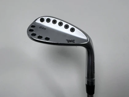 PXG 0311 Chrome Lob Wedge LW 58* AeroTech SteelFiber i95 Stiff Graphite Mens RH, 1 of 12
