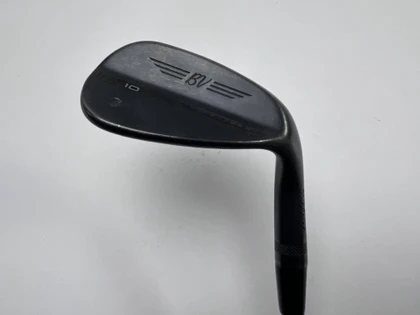 Titleist Vokey SM10 Jet Black GW 52* 8 F-Grind Wedge Steel Mens RH, 1 of 12
