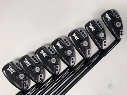 PXG 0311 P GEN5 Xtreme Dark Iron Set 5-PW+GW MMT 80g Stiff RH, 1 of 12