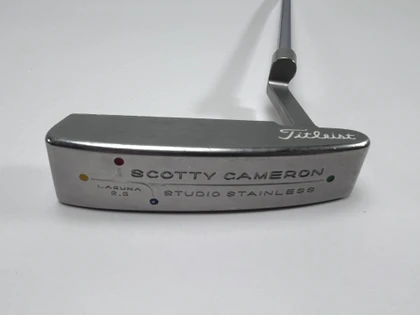 Scotty Cameron Studio Stainless Laguna 2.5 Putter 35" Mens RH, 1 of 12