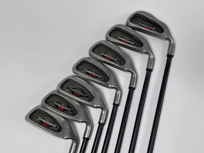 Callaway Big Bertha 1996 Iron Set 3-9 RCH 96 Firm Graphite Mens RH, 1 of 12