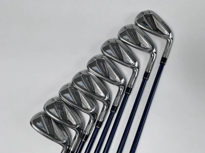 TaylorMade SIM2 MAX Iron Set 4-PW+GW Fujikura Ventus Blue 7-S Stiff RH, 1 of 12