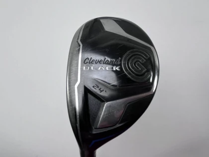 LEFTY Cleveland CG Black 2015 5 Hybrid 24* Bassara 55x5ct 55g Stiff  LH, 1 of 12