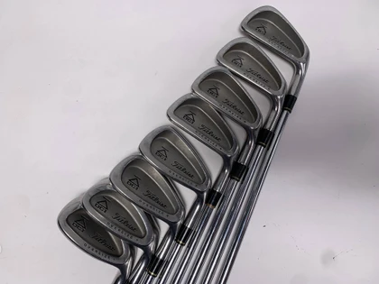 Titleist DCI Black Oversize+ Iron Set 3-PW+GW DG Sensicore R300 Reg RH No 7 iron, 1 of 12