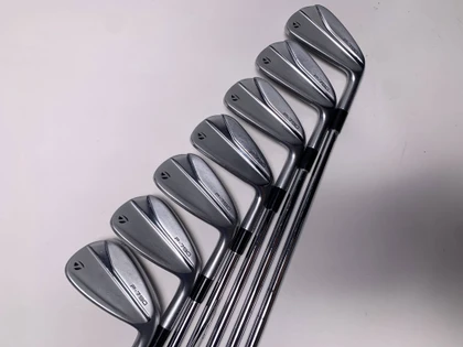 TaylorMade P790 2021 Iron Set 4-PW KBS Tour Lite Stiff Steel Mens RH -1/2'', 1 of 12