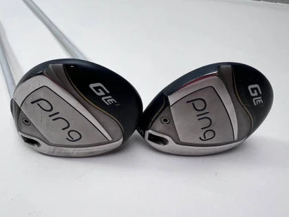 Ping G LE 3 3 & 5 Fairway Wood Set 18* | 21* ULT 250 Ladies Graphite Womens RH, 1 of 12